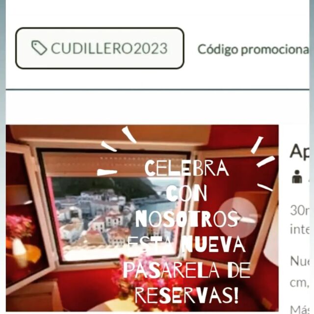 Tenemos nueva pasarela de reservas!!! Celebra con nosotros... RESERVA tu estancia en Cudillero y aprovecha de este descuento! 
#alojamientocudillero #wheretostay #cudilleroasturias #cudillero #cudillero_alojamiento_con_vistas #cudillero_lacasadelpintor
#visitasturias #besthotel #besthotels #besthotelview #besthotelview #besthotelviews